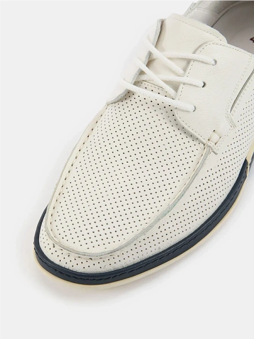 Мужские туфли BRUNO RENZONI  бежевые, артикул MC011BB-5B