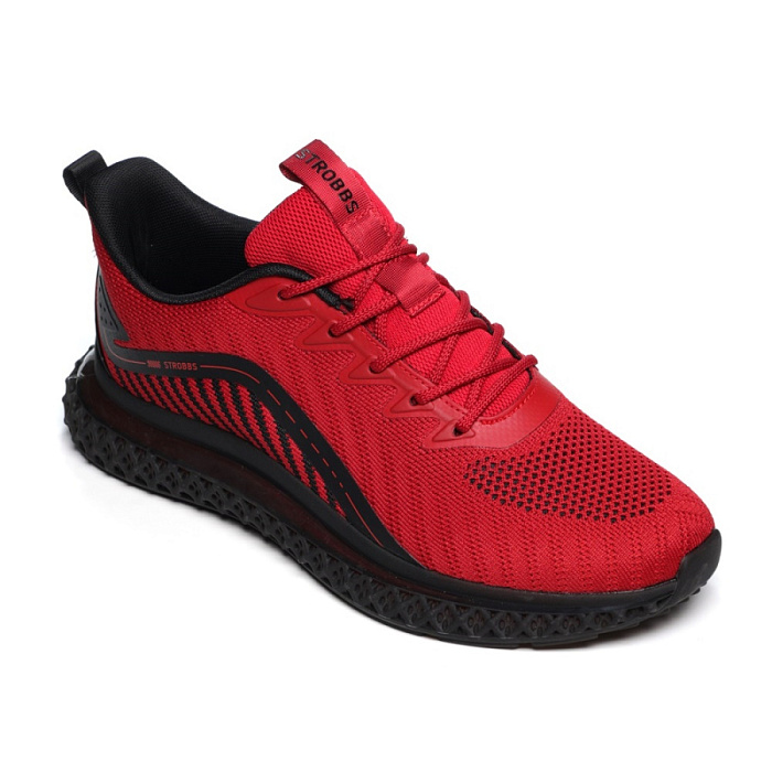 Мужские кроссовки STROBBS красные, артикул C3412-11