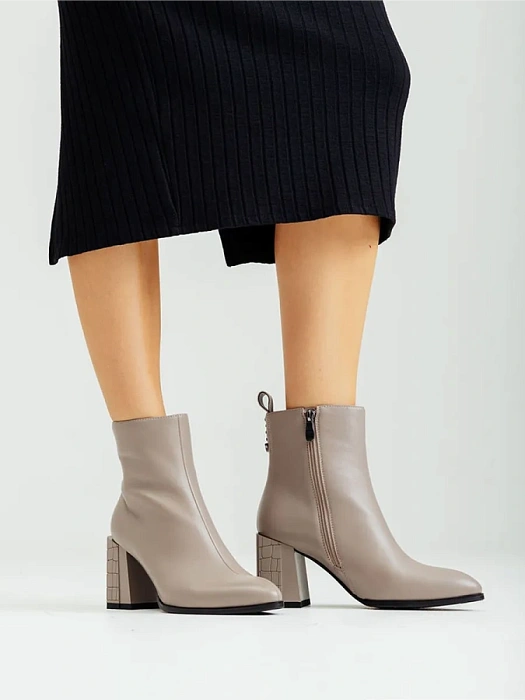 Женские ботильоны FEDERICA RODARI серые, артикул 15EOB-A3726L-2-2