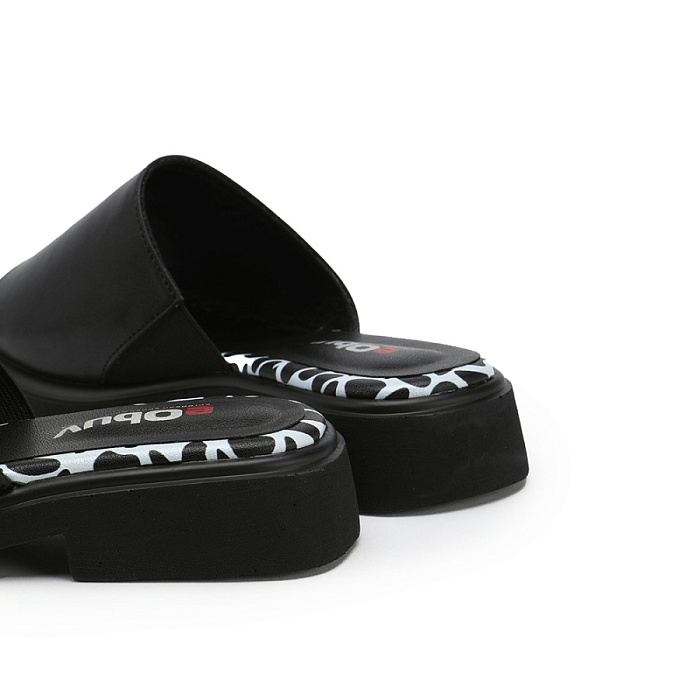 Женские сабо eObuv черные, артикул 902347-9