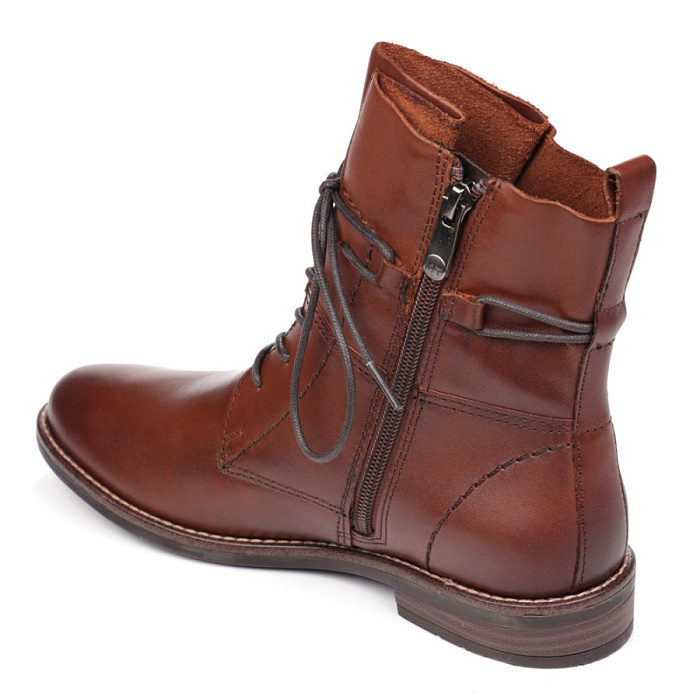 Женские ботинки basic MARCO TOZZI коричневые, артикул 2-2-25133-29-300