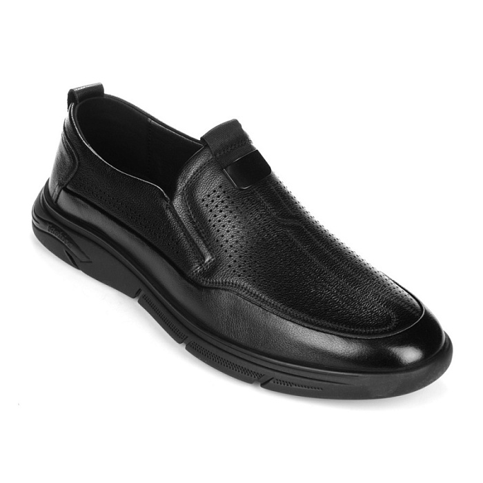 Мужские туфли basic BRUNO RENZONI  черные, артикул BR13762-MB/10
