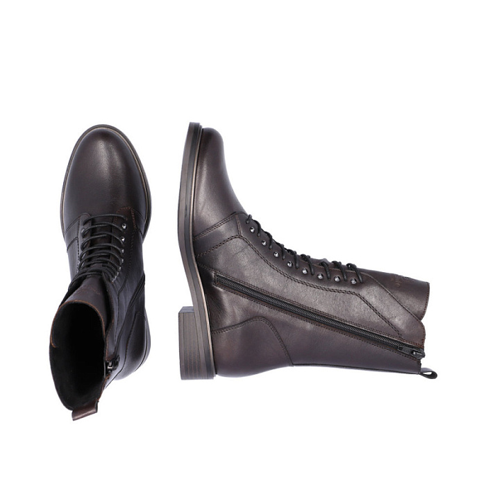 Женские ботинки basic REMONTE коричневые, артикул D8380-25