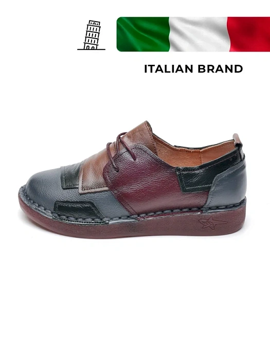 Женские туфли eObuv синие, артикул DB8369-21