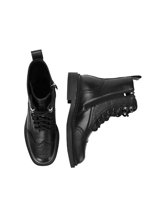 Женские ботинки basic FEDERICA RODARI черные, артикул 7E-3H402-968