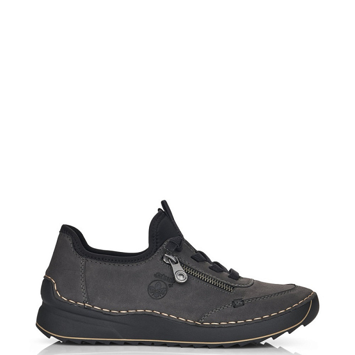 Женские кроссовки RIEKER серые, артикул 51568-45