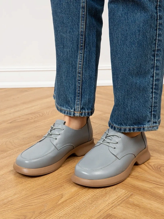 Женские туфли eObuv серые, артикул DB-S25-WML3-33-3