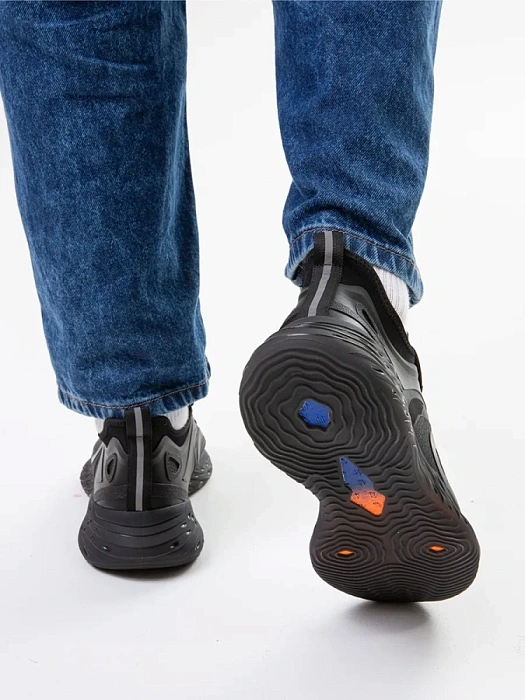 Мужские кроссовки BRUNO RENZONI  черные, артикул VK63-162554