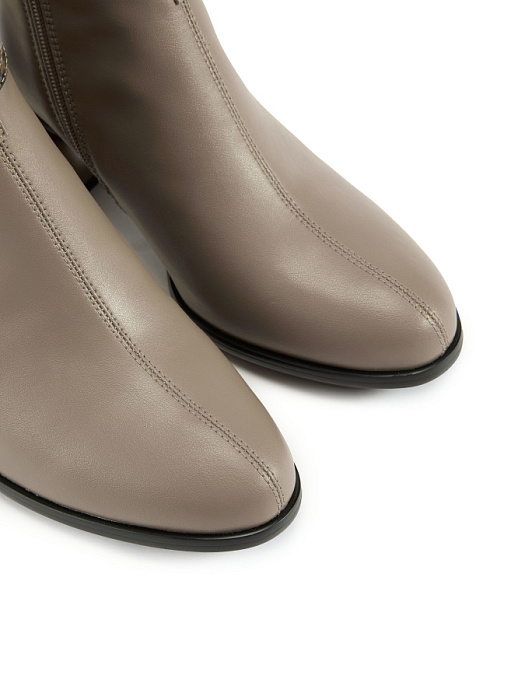 Женские ботильоны eObuv серые, артикул 25-DMA9-9-109