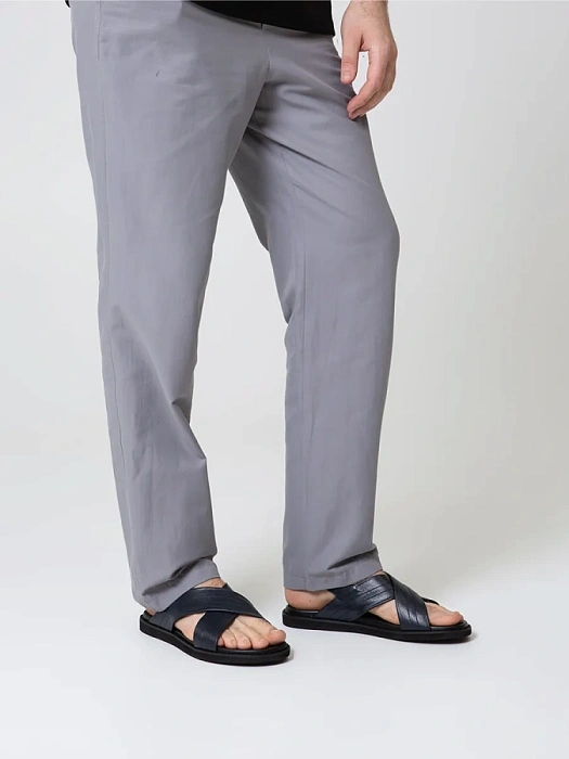 Мужские сандалии BRUNO RENZONI  синие, артикул TK803-7-H8