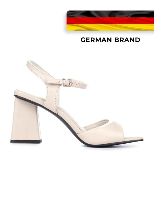 Женские босоножки  MARCO TOZZI бежевые, артикул 2-2-28021-20-403