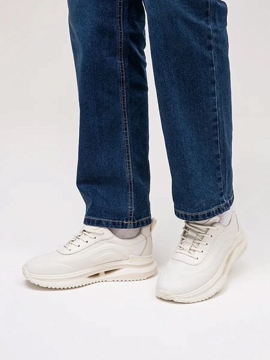 Мужские кроссовки BRUNO RENZONI  белые, артикул SY52302-2