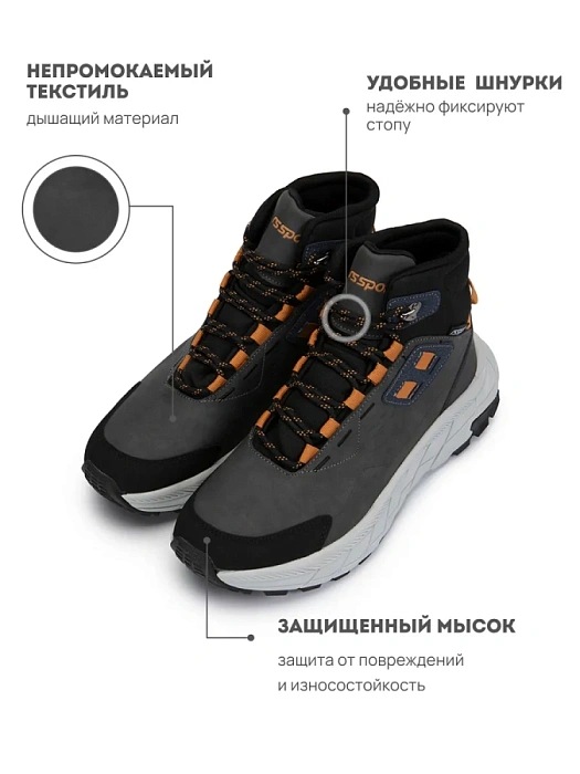 Мужские кроссовки RS SPORT серые, артикул 1581058_grey/M