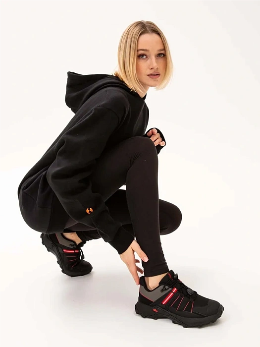 Женские кроссовки RS SPORT черные, артикул LK234A2W-3/black