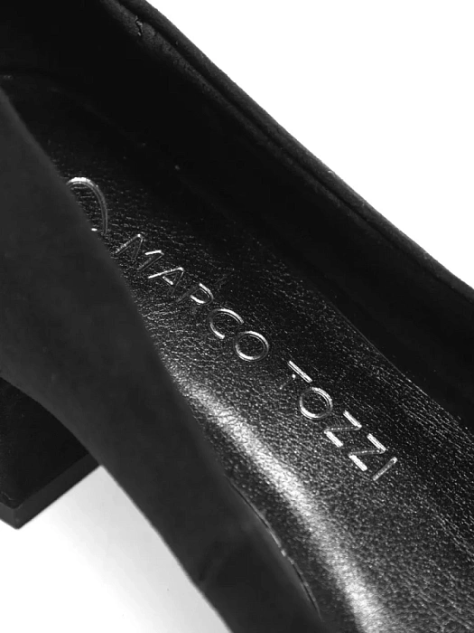 Женские туфли-лодочки MARCO TOZZI черные, артикул 2-22300-41-00B