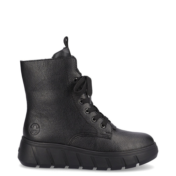 Женские ботинки basic RIEKER черные, артикул Y3501-00