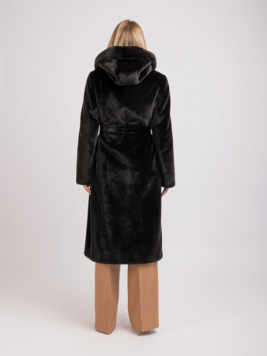 Шуба , артикул 7369/115/3_black
