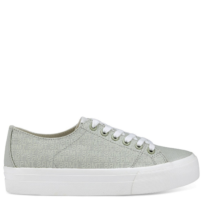 Женские кеды TAMARIS зеленые, артикул 1-1-23786-20-760