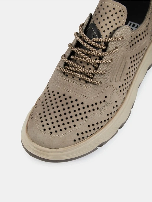 Мужские туфли BRUNO RENZONI  коричневые, артикул 010.1002