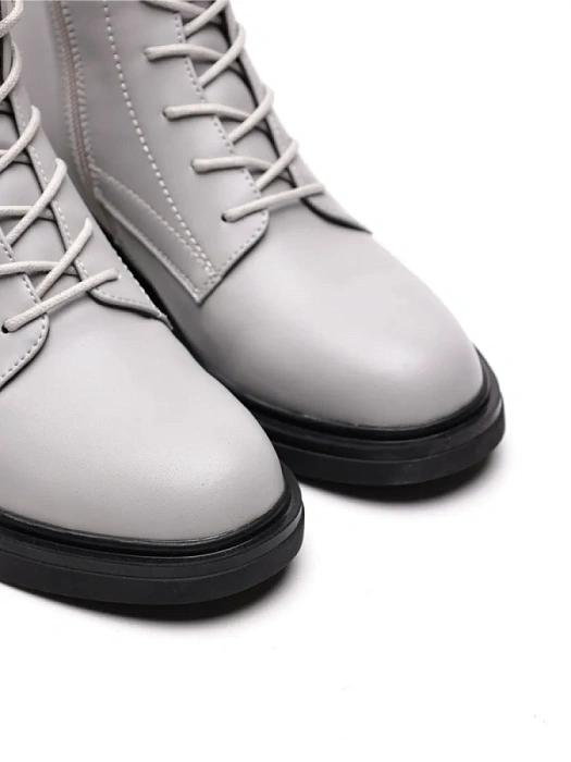 Женские ботинки FEDERICA RODARI серые, артикул 31E-K623-L497