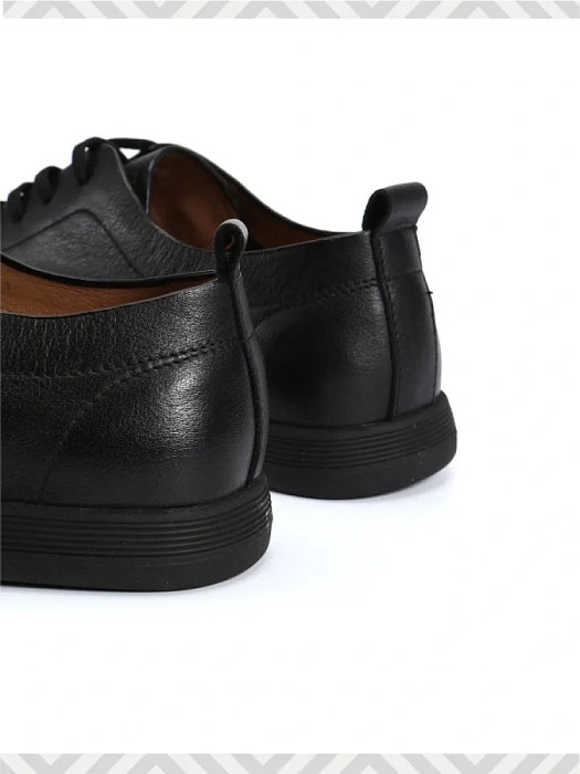 Мужские кеды BRUNO RENZONI  черные, артикул BR20536-MB