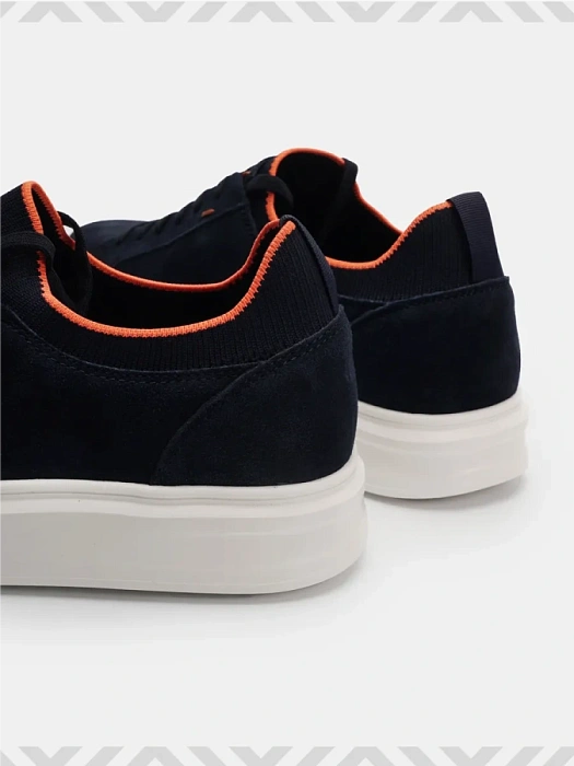 Мужские кеды BRUNO RENZONI  синие, артикул HS10603-12