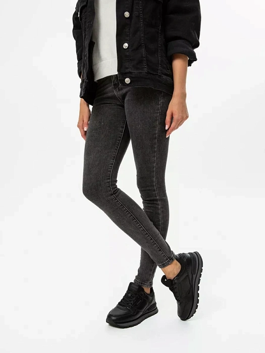 Женские кроссовки STROBBS черные, артикул F7514-3