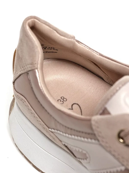Женские кроссовки MARCO TOZZI бежевые, артикул 2-23748-42-435