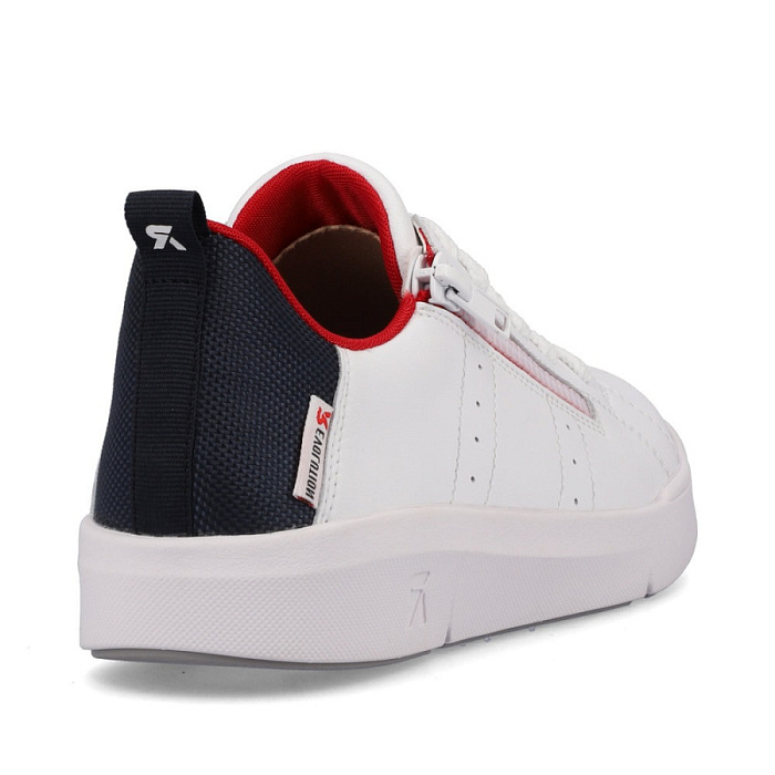 Женские кеды RIEKER белые, артикул 41906-80