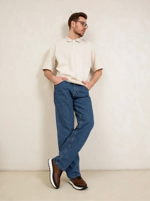 Мужские кроссовки BRUNO RENZONI  коричневые, артикул ZCA8982YT-2