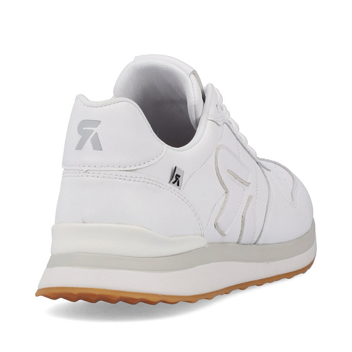 Женские кроссовки RIEKER белые, артикул 42501-80