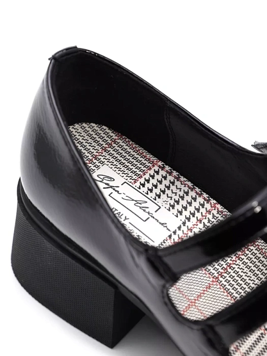 Женские мери джейн SOFIA-ALEXANDRA черные, артикул SA16616-WL/8-1