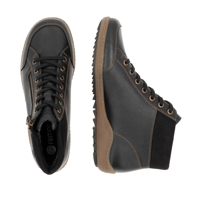 Женские ботинки REMONTE черные, артикул R1457-02
