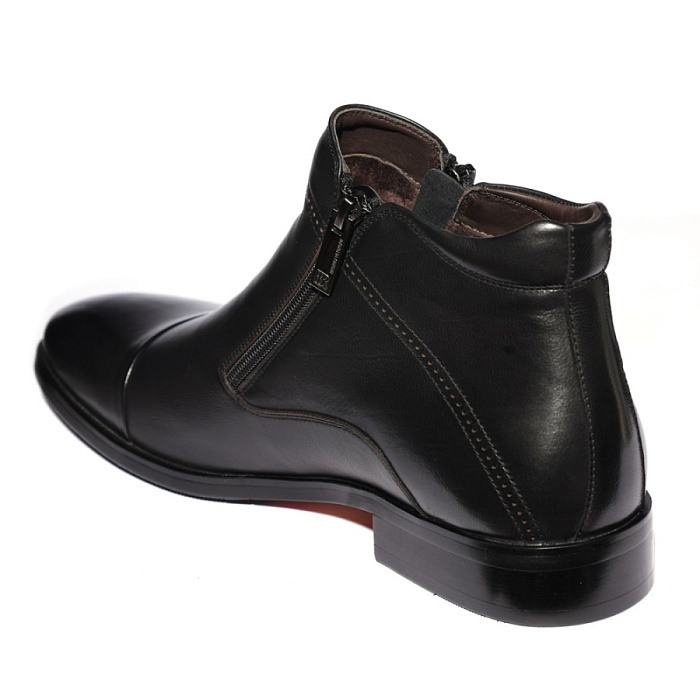 Мужские ботинки basic BRUNO RENZONI  черные, артикул 5330X-928A-R