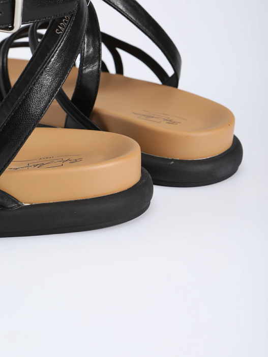 Женские сандалии SOFIA-ALEXANDRA черные, артикул SA20396-WL