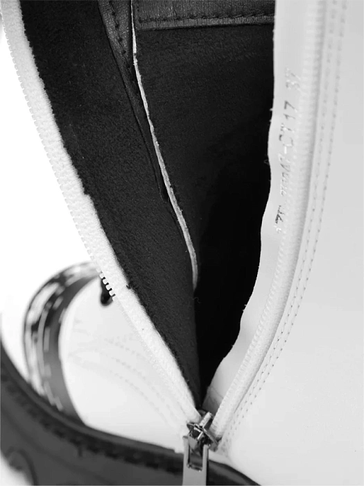 Женские берцы SOFIA-ALEXANDRA белые, артикул 17E-ZH347-CT17