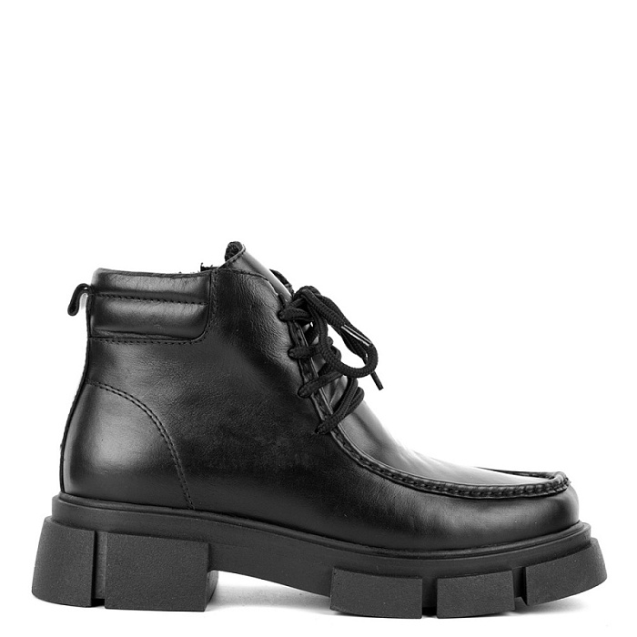 Женские ботинки eObuv черные, артикул 398-001-80-SIYAH