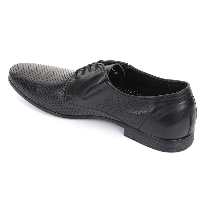 Мужские туфли basic BRUNO RENZONI  черные, артикул 100-248-262-1