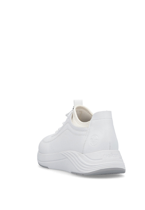 Женские кроссовки RIEKER белые, артикул N8550-80