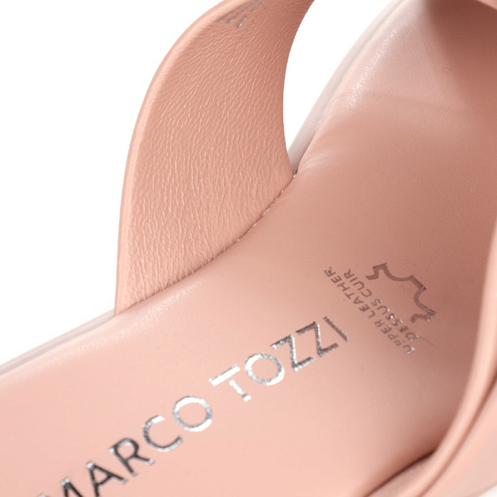 Женские сабо MARCO TOZZI светло-розовые, артикул 2-2-27121-20-408