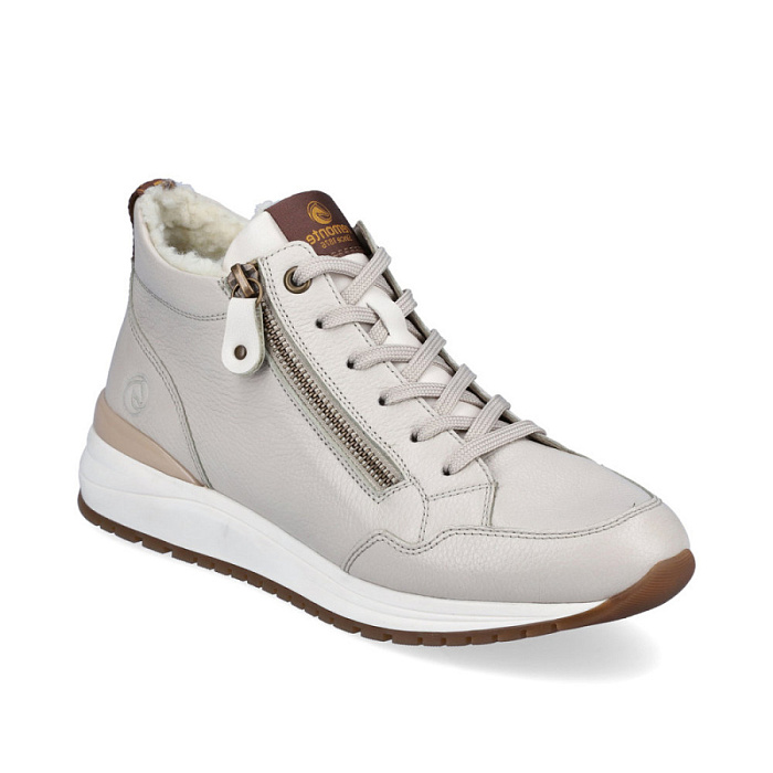 Женские ботинки REMONTE белые, артикул R3770-80