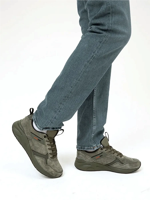 Мужские кроссовки STROBBS хаки, артикул C3631-19