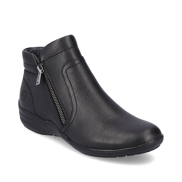 Женские ботинки basic REMONTE черные, артикул R7677-02