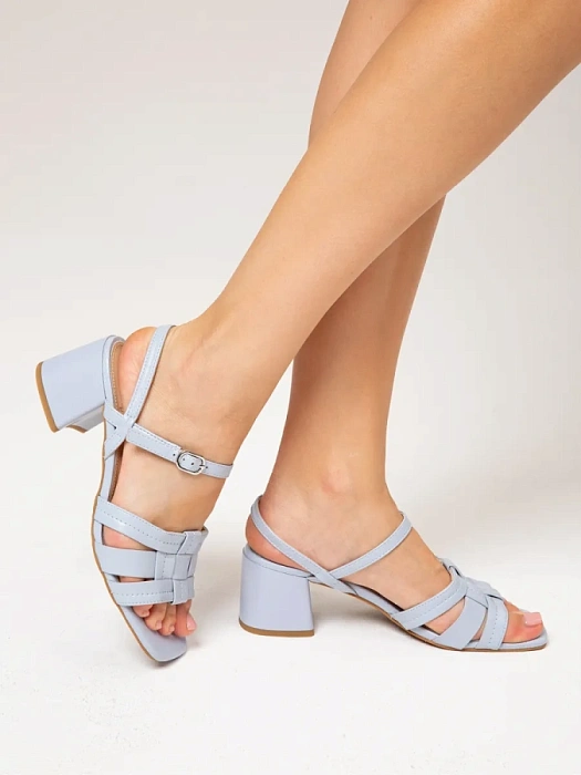 Женские босоножки  FEDERICA RODARI фиолетовые, артикул 7E-4C964-80