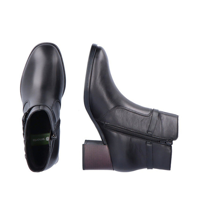 Женские ботильоны REMONTE черные, артикул D0V73-01