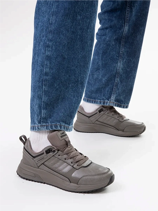 Мужские кроссовки STROBBS серые, артикул C3602-10