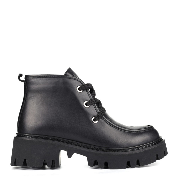 Женские ботинки basic Donna Daniella  черные, артикул 895-1-01