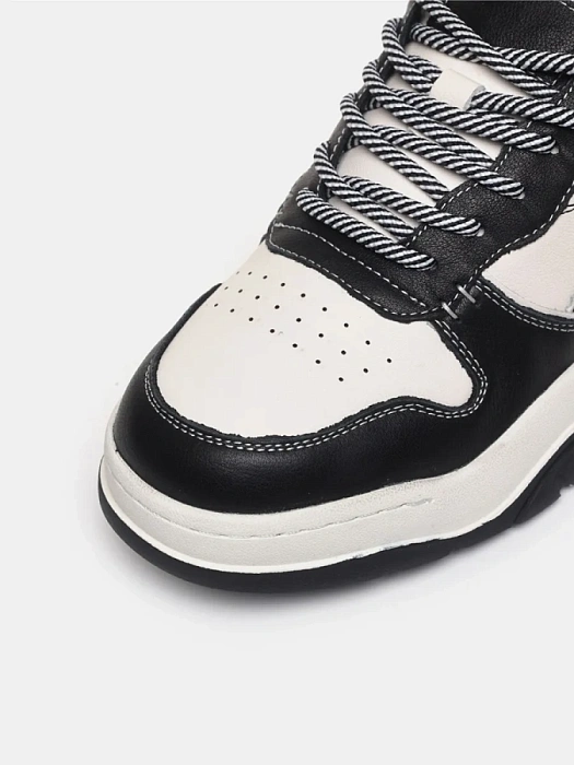 Мужские кеды BRUNO RENZONI  черные, артикул WZYD23018