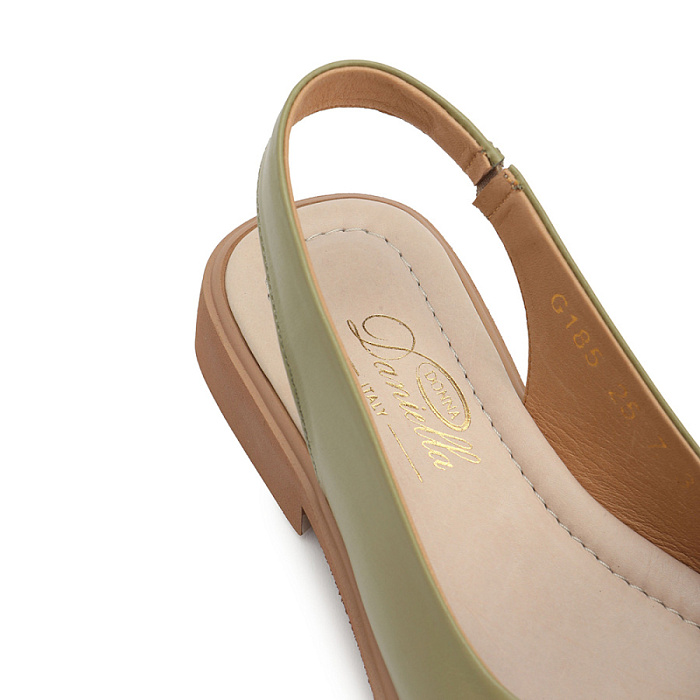 Женские босоножки  Donna Daniella  оливковые, артикул DD-G-185-25-7/OLIVE