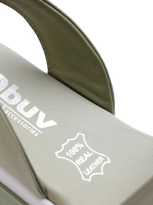 Женские босоножки  eObuv зеленые, артикул 88-857057